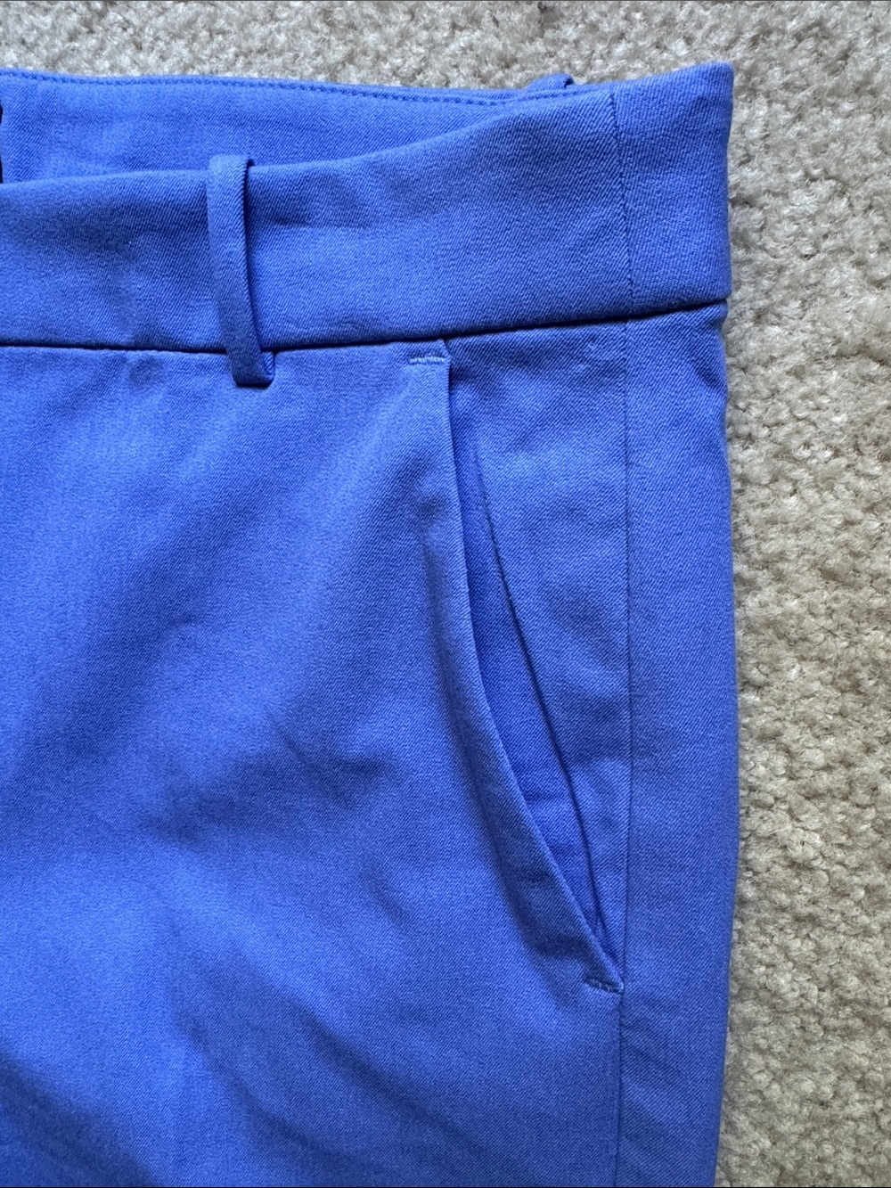 J.Crew Kallie Straight Leg Pant Cool Lilac Blue Size 8 NWT - Picture 15 of 17